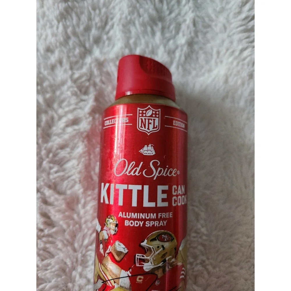 Old Spice NFL Body Spray George Kittle‎ Can Cook Sea Tides Toughness 5.1oz 49ers